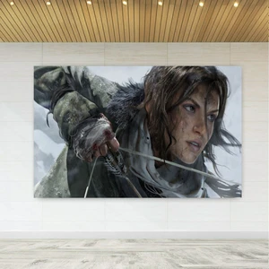 استیکر طرح گیم Tomb raider مدل SDA1729