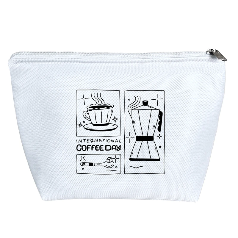 کیف لوازم آرایش دخترانه خندالو مدل قهوه (Coffee) کد 10215