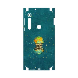 MAHOOT Collage of Earth Face-FullSkin Cover Sticker for Motorola One Macro