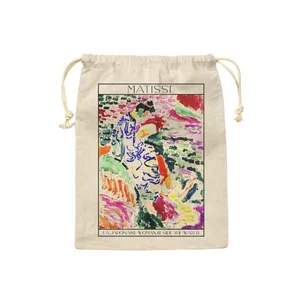 کیسه نان و سبزی ترمه طراحان ایده مدل زن ژاپنی کنار آب از ماتیس کد art0618 - S