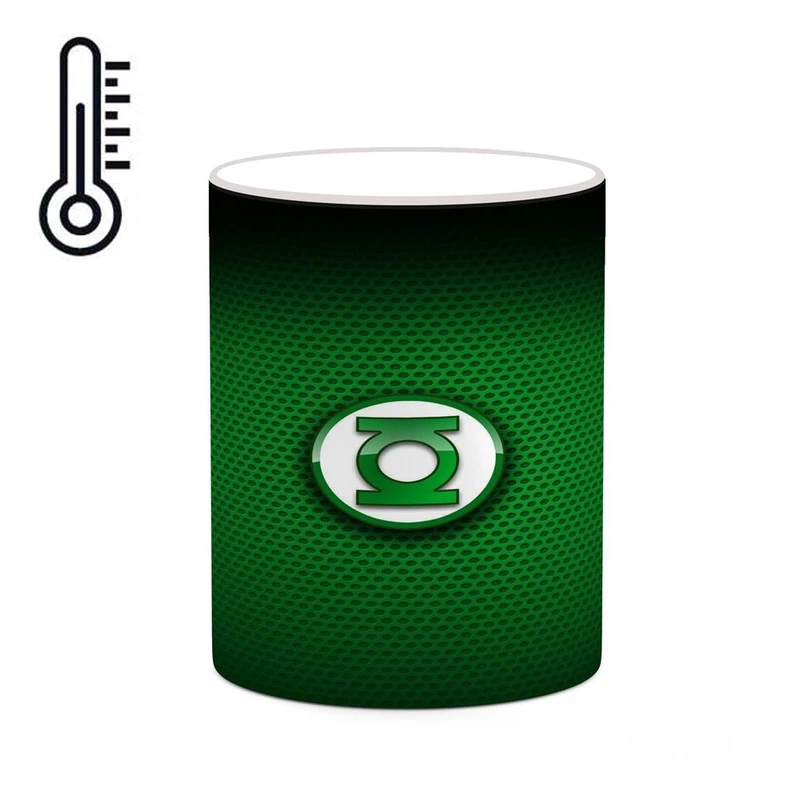 ماگ حرارتی کاکتی مدل گرین لنترن Green Lantern کد mgh38802