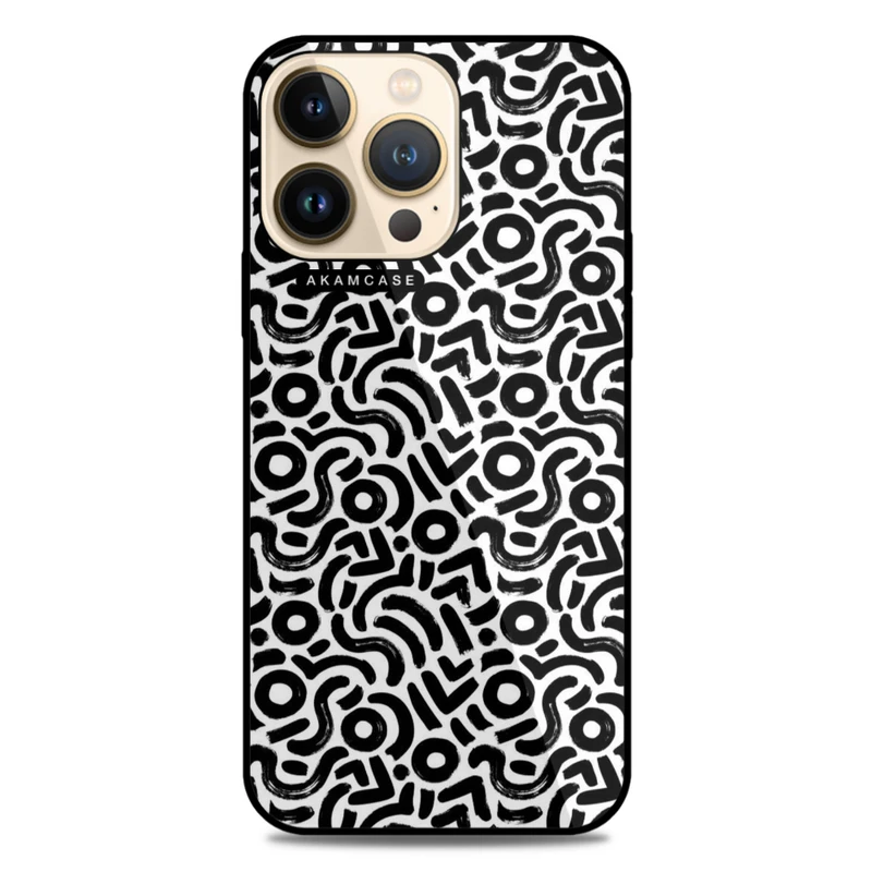 کاور آکام مدل AMC-WA13PRO-DOODLE5 مناسب برای گوشی موبایل اپل iPhone 13 Pro