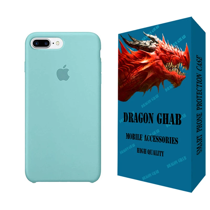  کاور دراگون قاب مدل سیلیکونی طرح SLB مناسب برای گوشی موبایل اپل iPhone 7 Plus / 8 Plus