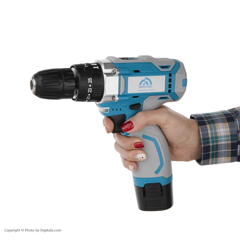 مجموعه 27 عددی دریل پیچ گوشتی چکشی شارژی گریتک کد LITHIUM DRILL مجموعه 27 عددی دریل پیچ گوشتی چکشی شارژی گریتک کد LITHIUM DRILL