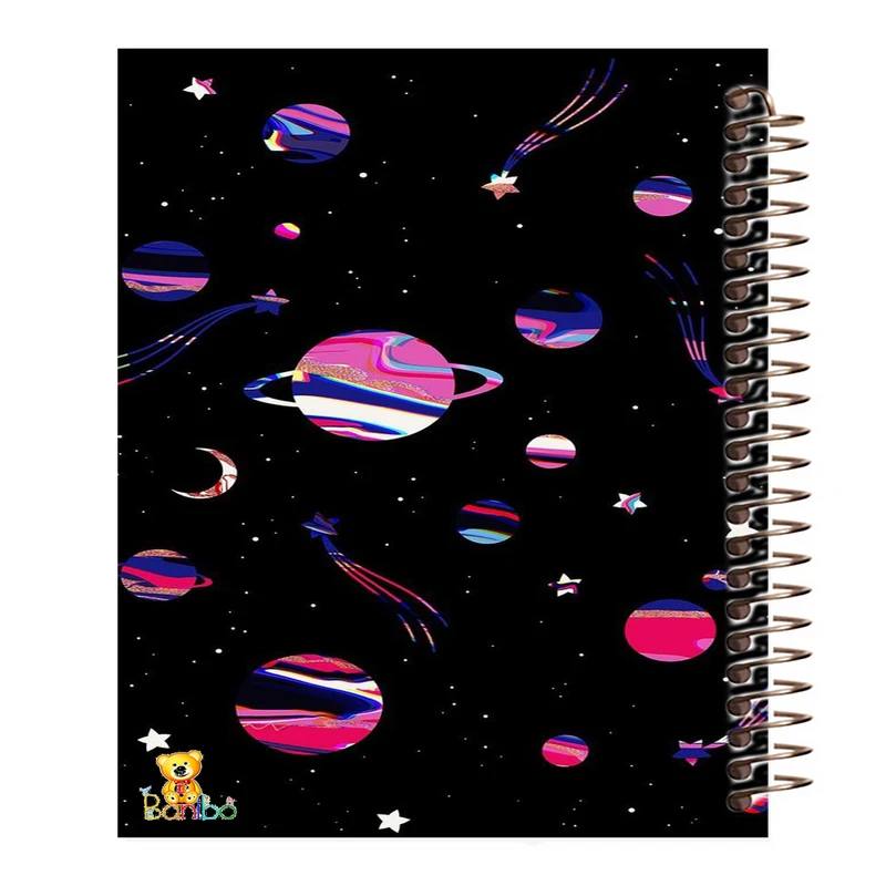 دفتر نقاشی 50 برگ بانیبو مدل  فضا کد 1092