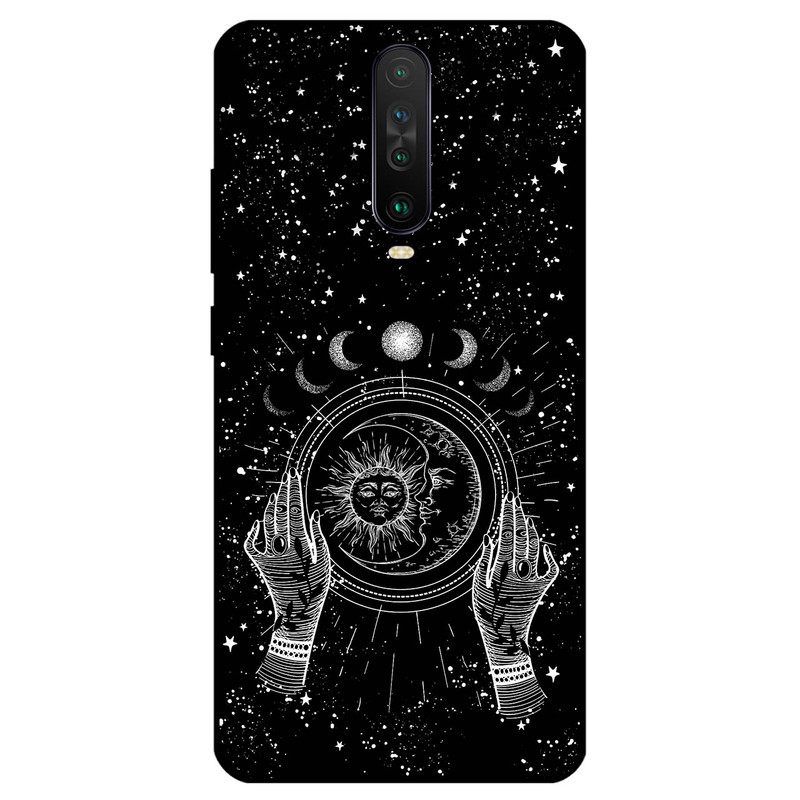 کاور مگافون طرح ماه و خورشید مدل 1892 مناسب برای گوشی موبایل شیائومی Redmi K30 