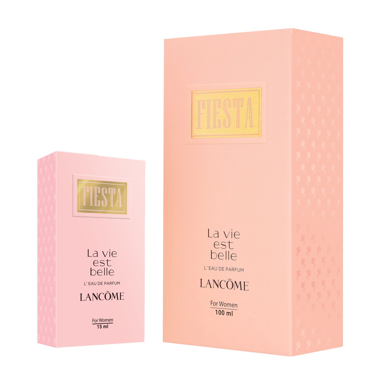 ادو پرفیوم زنانه فیستا مدل Lancome La Vie Est Belle حجم 100 میلی لیتر به همراه عطر جیبی زنانه فیستا حجم 15 میلی لیتر -  - 2