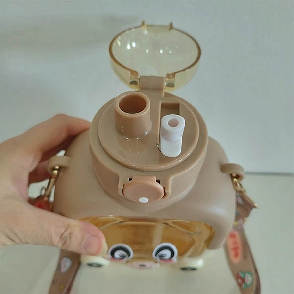 عکس شماره 5 : قمقمه کودک مدل خرسی طرح ماشین گنجایش 1 میلی لیتر