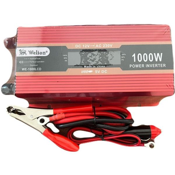 اینورتر خورشیدی مدل WE1000LCD ظرفیت 1000 وات