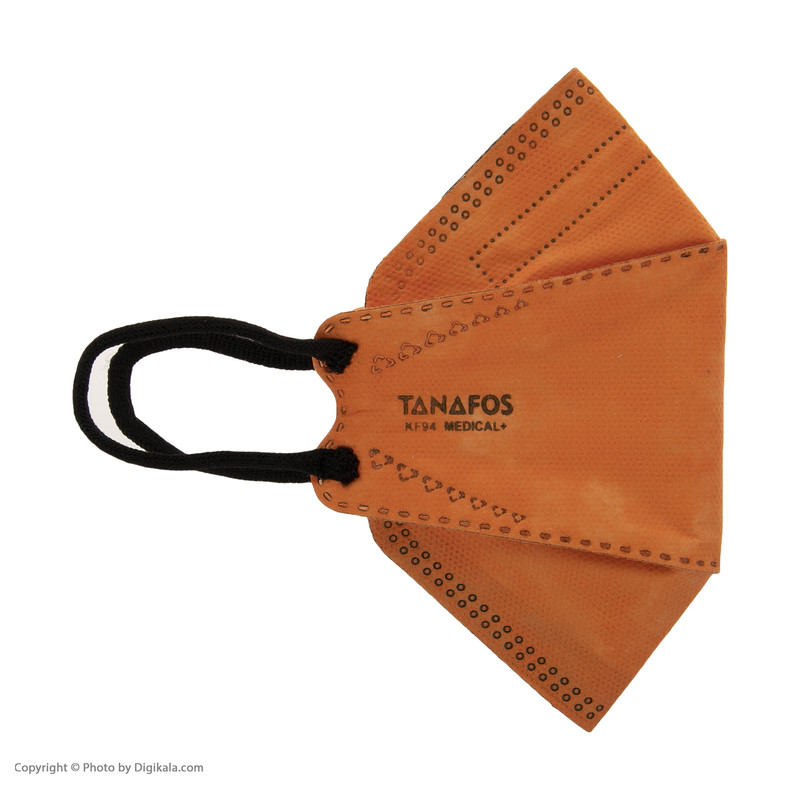 ماسک تنفسی اونلی یو طرح سه بعدی مدل تنفس کد Orng 616 بسته 25 عددی