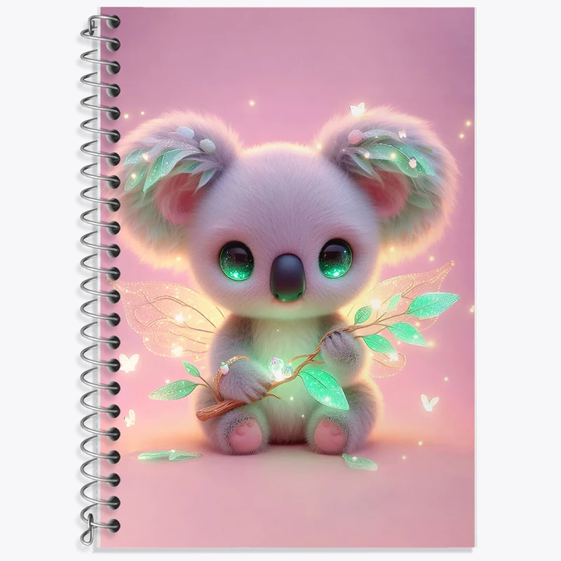 دفتر نت موسیقی 50 برگ خندالو طرح کوآلا بامزه کد F5374