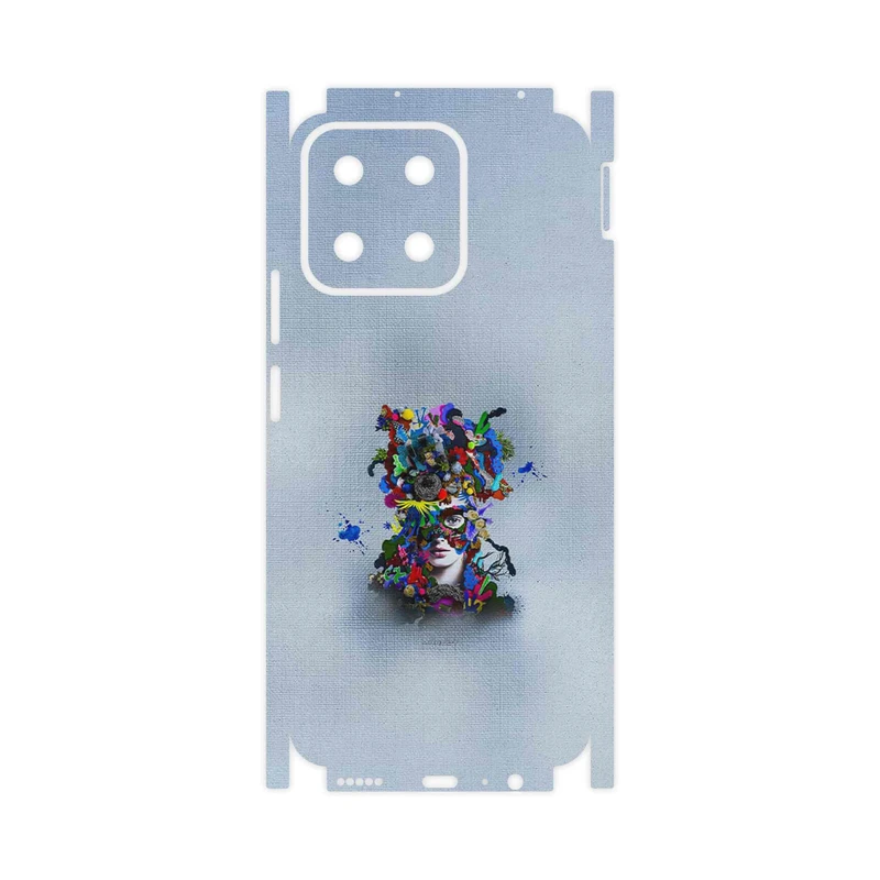 برچسب پوششی ماهوت مدل Collage of surreal Portrait of Women 4-FullSkin مناسب برای گوشی موبایل آنر X7c