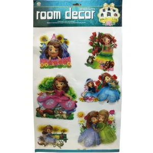 استیکر کودک طرح سوفیا مدل سه بعدی کد 010