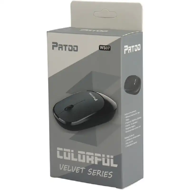 ماوس بی سیم مدل PATOO-WS07
