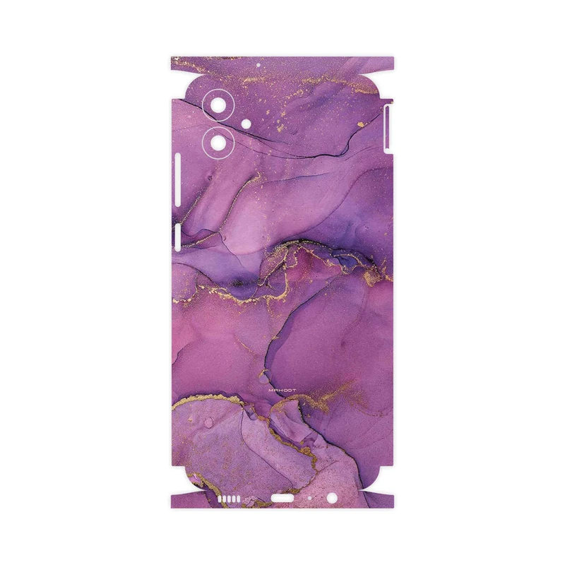 برچسب پوششی ماهوت مدل Purple Marble-FullSkin مناسب برای گوشی موبایل سامسونگ A04e
