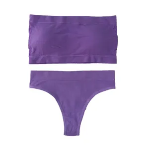 ست نیم تنه و شورت ورزشی زنانه مدل باندی کبریتی 