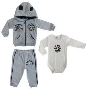 ست 3 تکه لباس نوزادی پسرانه کد 3150