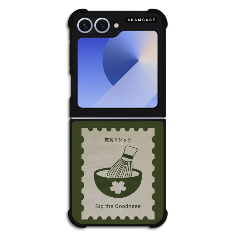 کاور آکام مدل AMC-WSGZFLIP6-MATCHA-14 مناسب برای گوشی موبایل سامسونگ Galaxy Z Flip 6