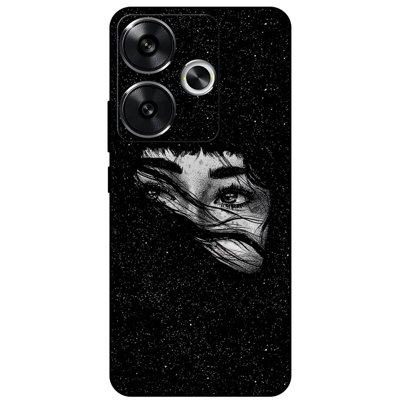 کاور مگافون طرح دخترانه مدل 8140 مناسب برای گوشی موبایل شیائومی Poco F6  