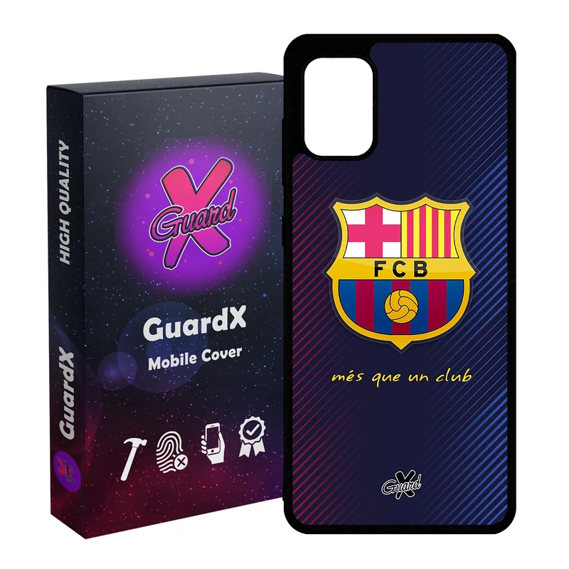 کاور گارد ایکس طرح Barcelona مدل Glass10058 مناسب برای گوشی موبایل سامسونگ Galaxy A31