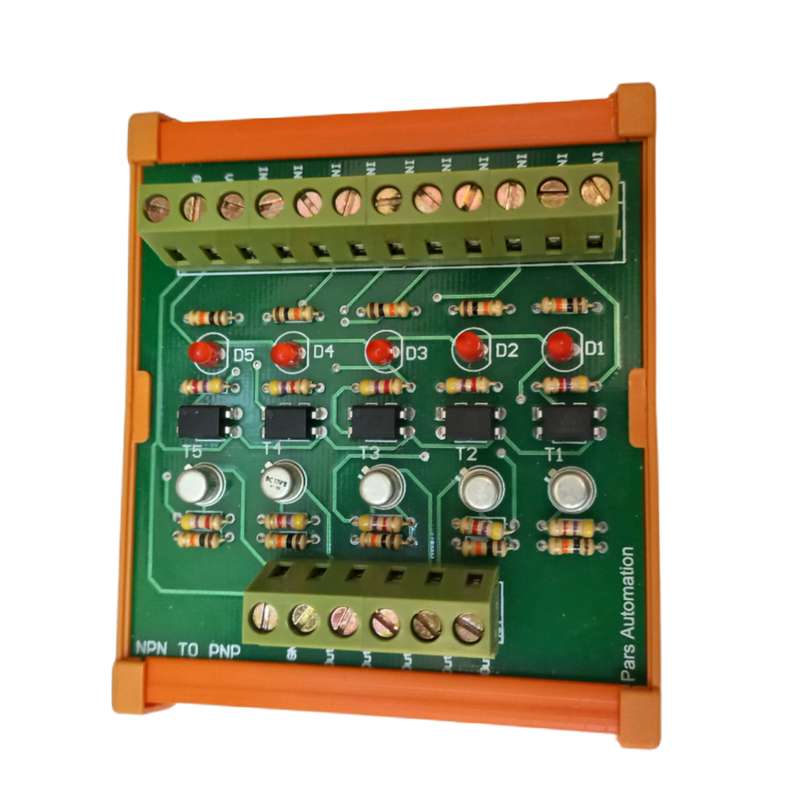مبدل NPN به PNP پارس اتوماسیون مدل 5chanal