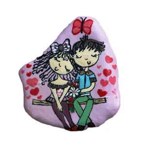 مگنت تزیینی مدل دختر و پسر آرامش 14