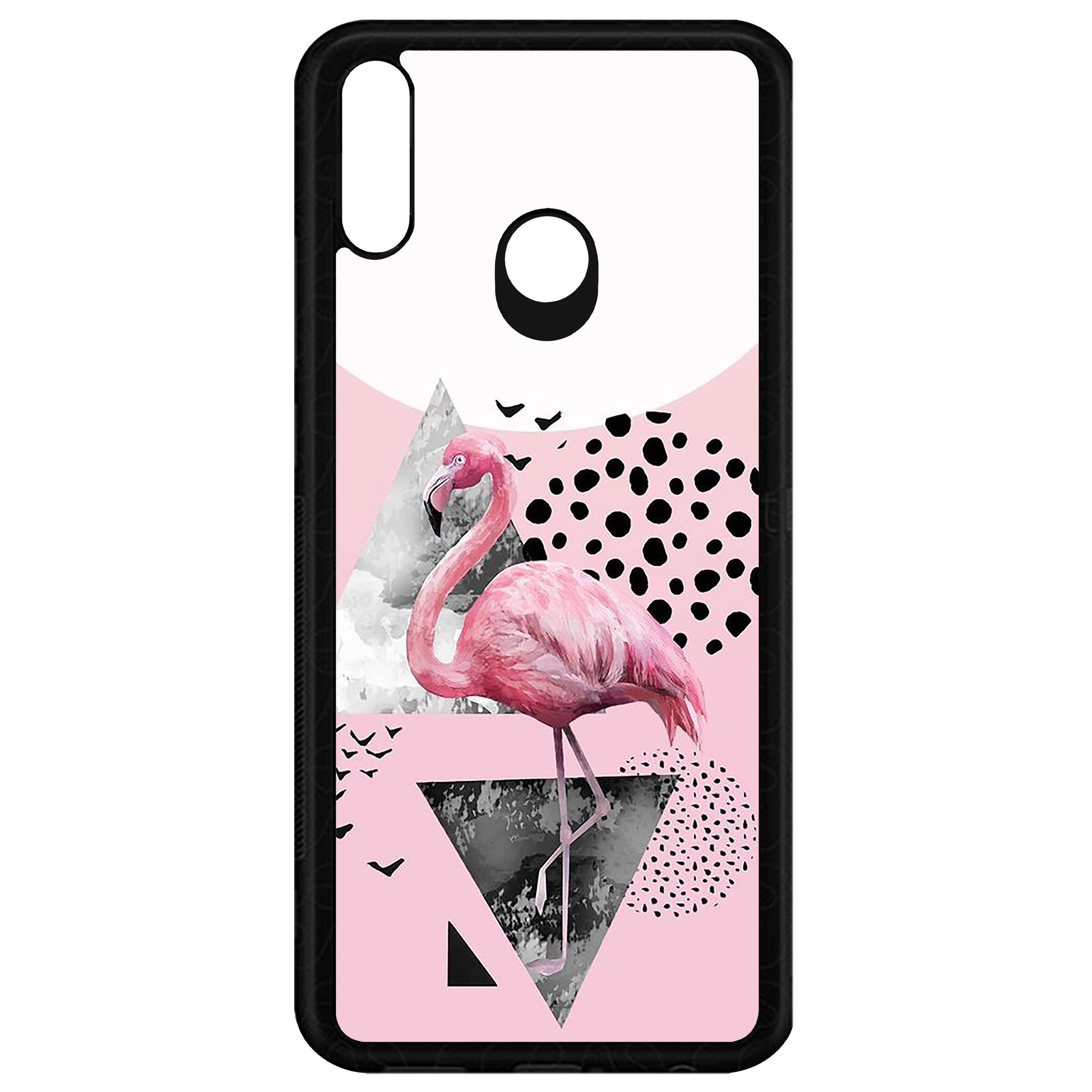 کاور طرح Flamingo مدل CHL50066 مناسب برای گوشی موبایل هوآوی P Smart 2019