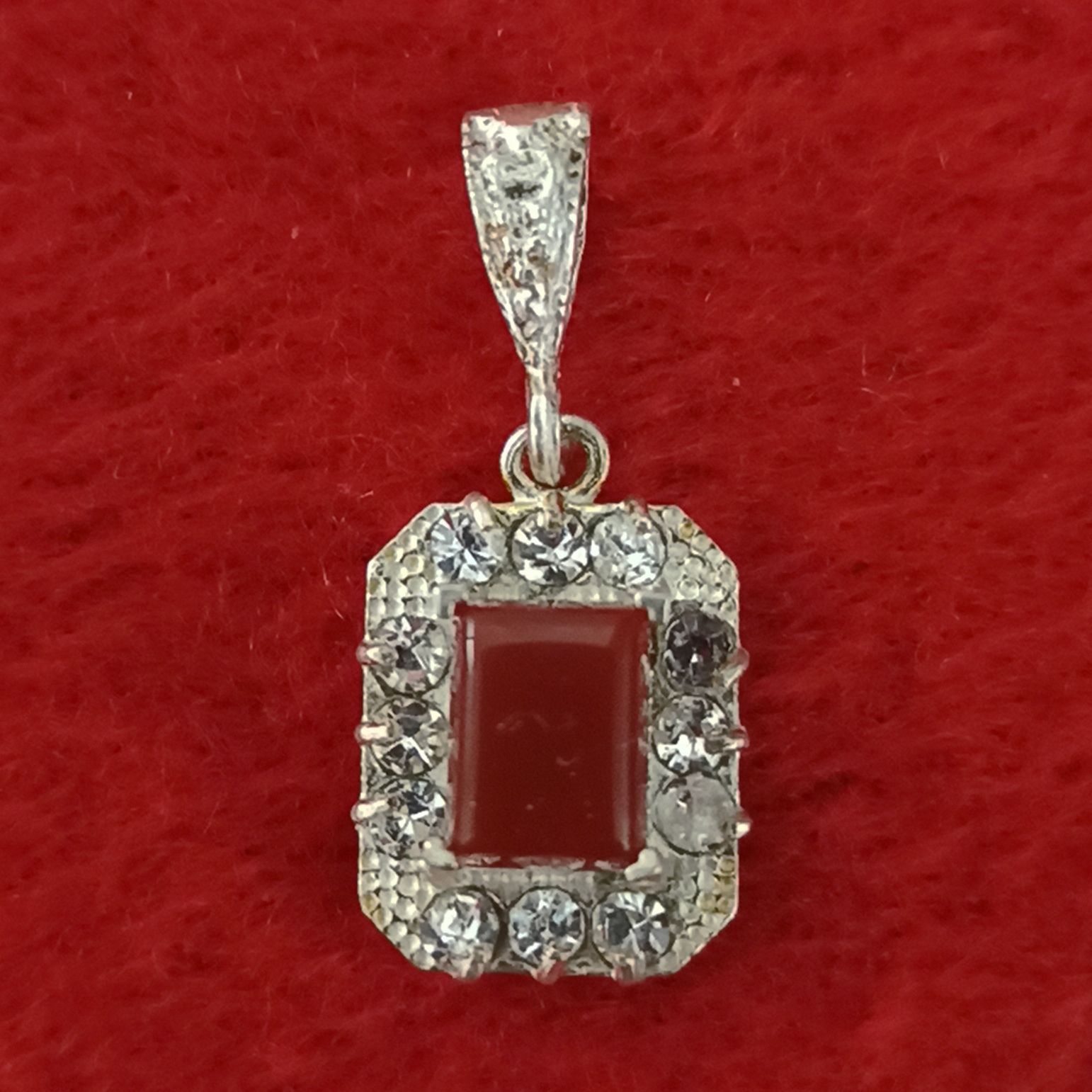 آویز گردنبند نقره زنانه سلین کالا مدل عقیق کد ce-ag8 -  - 1