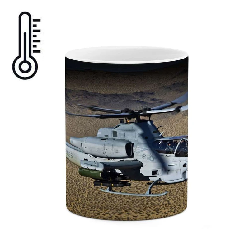 ماگ حرارتی کاکتی مدل هلی کوپتر کد mgh10677