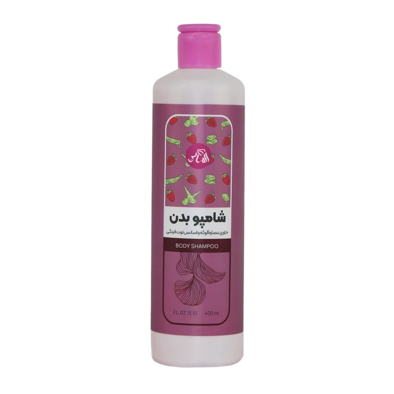 شامپو بدن الماس کرمانج مدل Hiva-1416 حجم 400 میلی لیتر