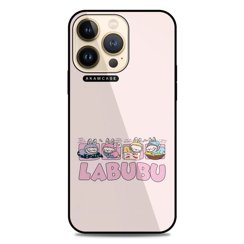 کاور آکام مدل AMC-WA13PRO-LABUBU-4 مناسب برای گوشی موبایل اپل iPhone 13 Pro