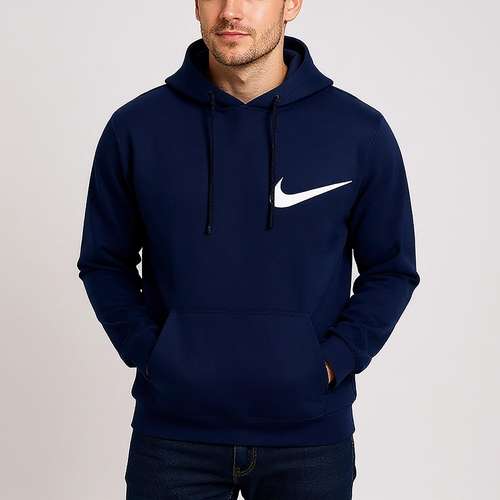 هودی مردانه کد F87 رنگ سرمه ای