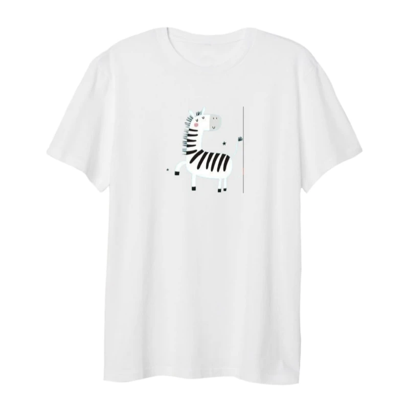 تی شرت لانگ زنانه مدل گورخر کد۳