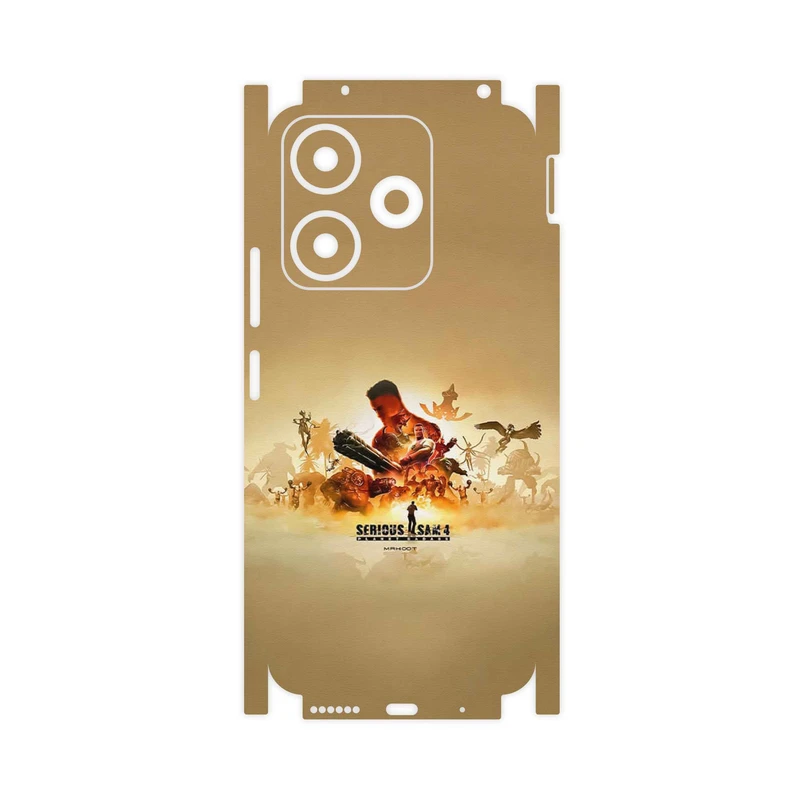 برچسب پوششی ماهوت مدل Serious Sam Game Series-FullSkin مناسب برای گوشی موبایل شیائومی Redmi 13x