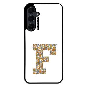 AKAM AMC-WSGA55-ALPHADOODLEBET-6 Cover For Samsung Galaxy A55