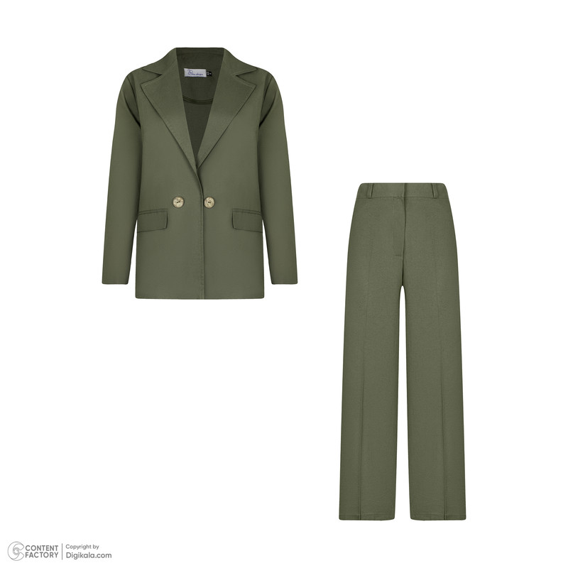 ست کت و شلوار زنانه مدل بنفشه