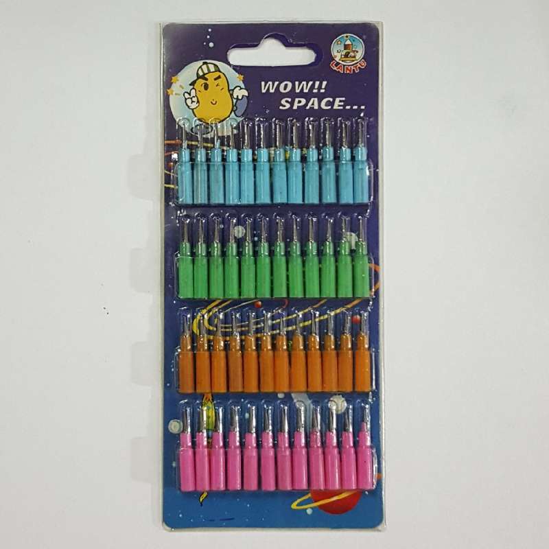 نوک مداد فشنگی لانتوکد 100 بسته 48 عددی