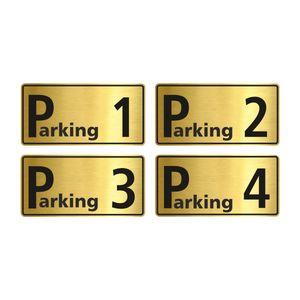 تابلو راهنما طرح پارکینگ مدل GNG604 مجموعه 4 عددی