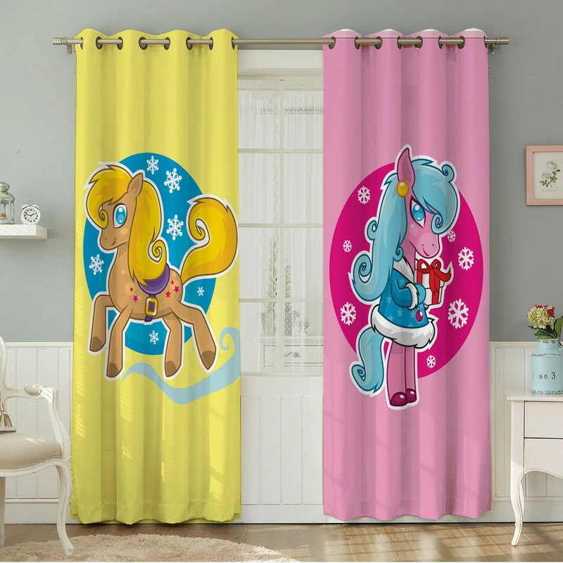 پرده نیروانا طرح  کودک مدل هازان کد 4120 سایز 140×280 سانتی متر