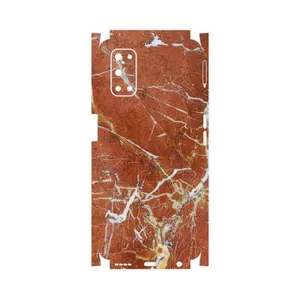 MAHOOT Red Marble-FullSkin Cover Sticker for Realme 7 5G