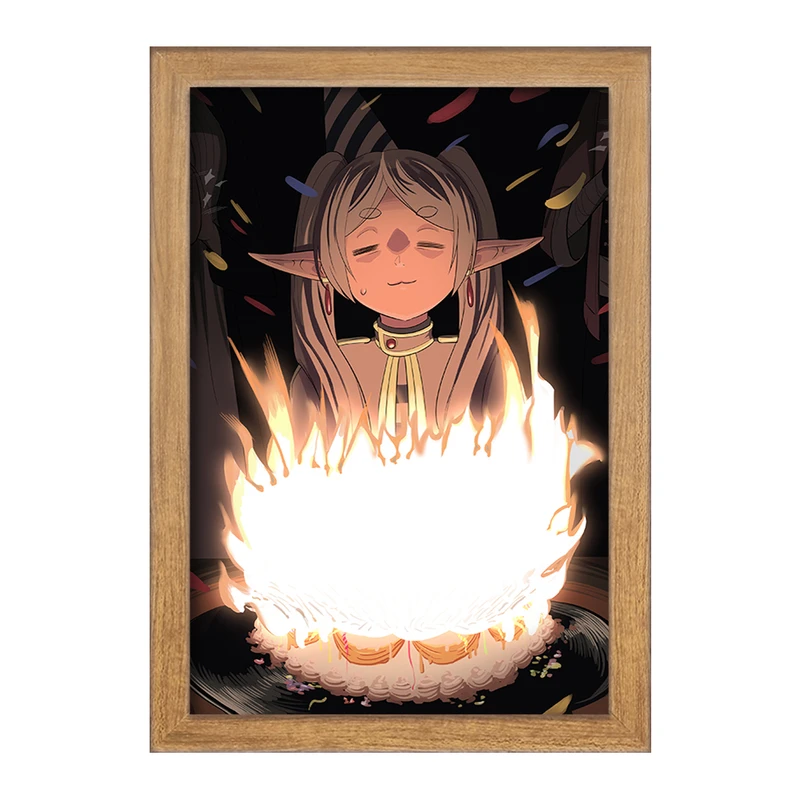 تابلو خندالو مدل انیمه فریرن (Frieren) کد 33914