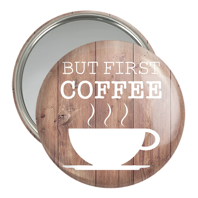 آینه جیبی خندالو مدل کافی شاپ قهوه کد 27512