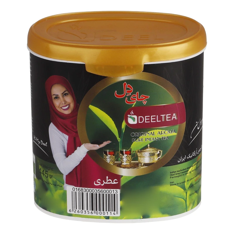  چای سیاه شکسته هندی عطری الف دل بازرگانی - 445 گرم