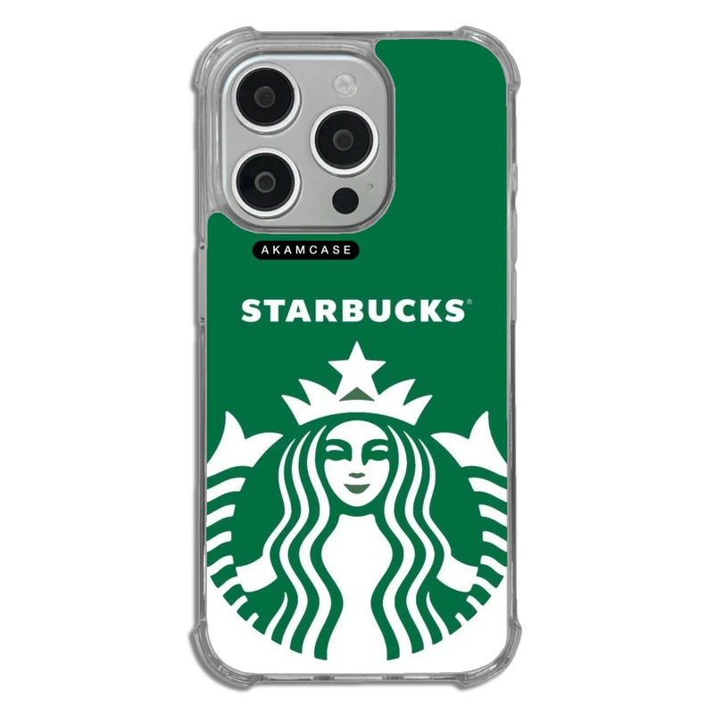 کاور آکام مدل AMCWTA15PRO-STARBUCKS4 مناسب برای گوشی موبایل اپل iPhone 15 Pro