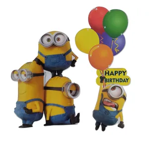 تاپر تزیین کیک مدل مینیون کد 6 مجموعه 2 عددی