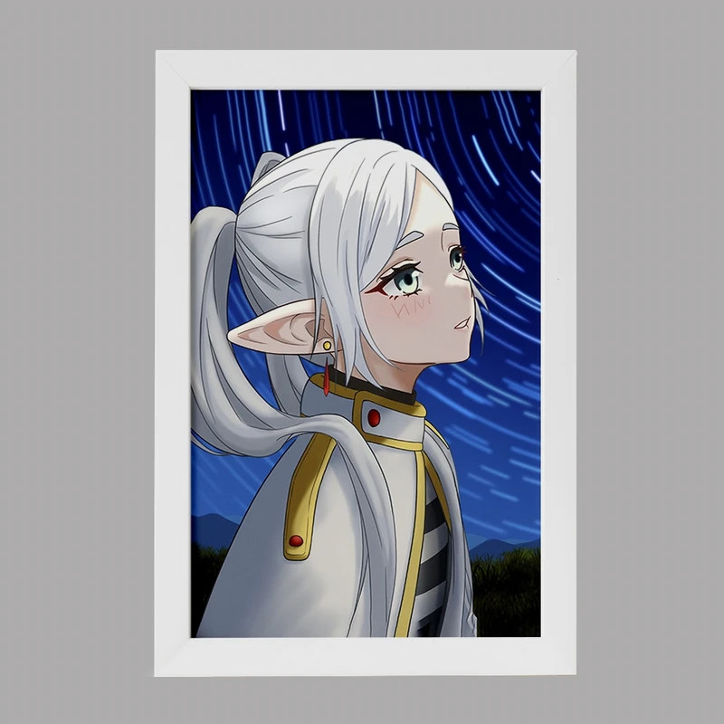 تابلو خندالو مدل انیمه فریرن (Frieren) کد 33907