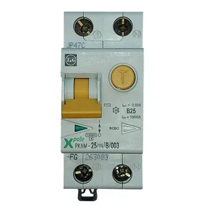 فیوز محافظ جان تک فاز 25 آمپر اف اند جی مدل Xpole PKNM-25/1N/B/003