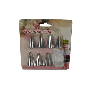 ماسوره شیرینی پزی مدل NDA کد pe603 مجموعه 8 عددی