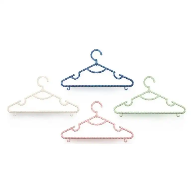 آویز لباس لیمون مدل AS525 بسته 4 عددی