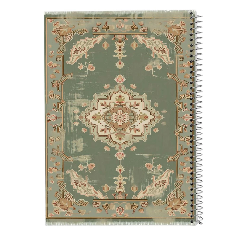 دفتر لیست خرید 50 برگ مدوپد مدل فرش کد DF17435